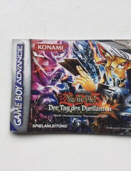 Nintendo Gameboy Advance Spiel Anleitung Yu-Gi-Oh! Der Tag des Duellanten - Fulda
