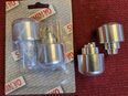 2 Paar Lenkergewichte von SHIN YO für diverse HONDA-Motorräder in Silber, OEM-Style, 161-021, 1 Paar in OVP, 1 Paar ausgepackt aber unbenutzt, Versand gegen Aufpreis möglich, 12 € pro Paar, Total 20,- € in 91364