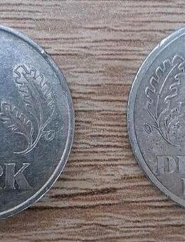 2 Münzen DDR JAHRGANG 1956 + 1977 Aluminium - Görlitz