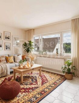 Helle 4 ZKB Wohnung mit gutem Schnitt - Balkon & Garage in St. Ingbert-Hassel - Sankt Ingbert