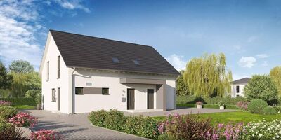 modernes 2 Familienhaus mit Baugrundstück