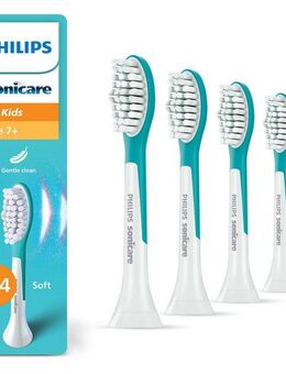 Philips Sonicare Aufsteckbürsten For Kids, für Milchzähne geeignet, ab 7 Jahren, für jedes Sonicare Handstück