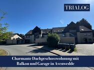 Charmante Dachgeschosswohnung mit Balkon und Garage in Avenwedde - Gütersloh