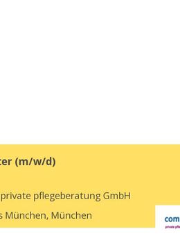 Pflegeberater (m/w/d) - München