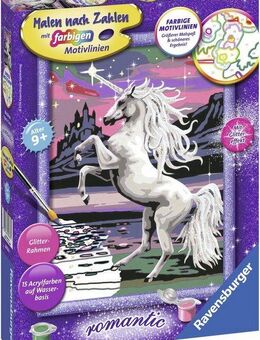 Ravensburger Malen nach Zahlen Magisches Einhorn, Made in Europe