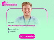 DRG-Kodierfachkraft / examinierte Krankenschwester-/pfleger (m/w/d) - München