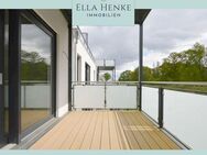Traumhafte, moderne 3-Zimmer-Wohnung mit Fahrstuhl, großem Balkon + Blick ins Grüne - Erstbezug! - Osloß