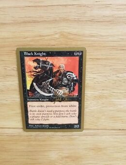 Magic The Gathering-Black Knight - Nörvenich