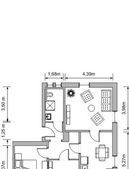 3-Raumwohnung mit Einbauküche - Lichtenstein (Sachsen)