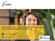 Sachbearbeiterin / Sachbearbeiter Ordnungs- und Gewerbeangelegenheiten (m/w/d) - Troisdorf