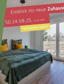 ATTRAKTIVE 2-ZIMMER WOHNUNG - "WOHNEN IM PARK" IN LANGENAU - Langenau