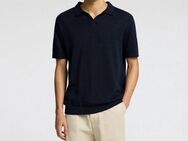 SELECTED HOMME Poloshirt SLHMATTIS SS KNIT SUN OPEN POLO NOOS