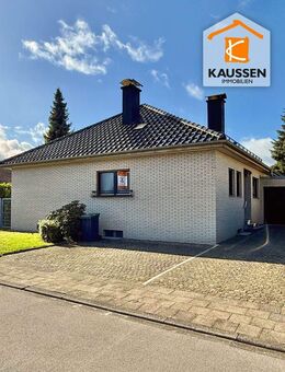 Freistehender Bungalow mit Garten und Garage in Spitzenlage von Eschweiler - Dürwiss!!! - Eschweiler