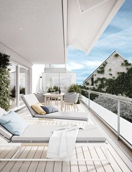 Sehr modern geschnittene Wohnung mit großer Terrasse im Neubau - Bötzingen