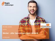 Bäcker - aller Spezialisierungen (m/w/d) - Wriezen