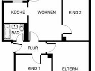 3-Zimmer-Wohnung in Gelsenkirchen Hassel - Gelsenkirchen