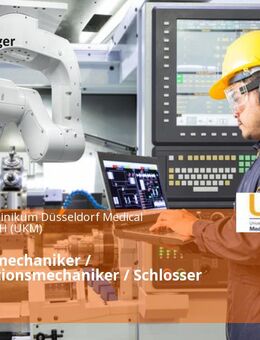 Industriemechaniker / Konstruktionsmechaniker / Schlosser (m/w/d) - Düsseldorf