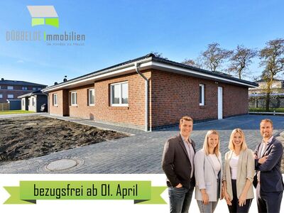Erstbezug in Augustfehn! Ebenerdiger Bungalow mit moderner Ausstattung. (Rechte Seite)