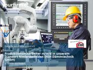 Produktionsmitarbeiter m/w/d in unserem Standort Niederdorfelden (HSH Dämmtechnik GmbH) - Niederdorfelden