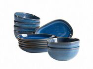 MÄSER Snackschale Snacking-Set Cordelia, aus Steinzeug, Steinzeug, (12-tlg)