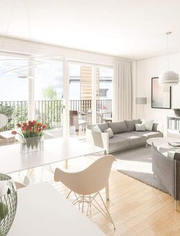 "Friedrichspark": Südwesterrasse mit 25 m², Tageslichtbad, WC mit Dusche, 30 m² Privatgarten, KfW 55 - Villingen-Schwenningen