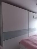 Schwebetürenschrank weiß zu verkaufen in 99706