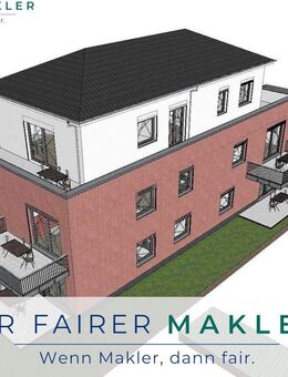 Neubau 2026! Energie A! 3-Zimmer Wohnung mit 1-Zimmer Einliegerwohnung in bester Lage von Lilienthal - Lilienthal