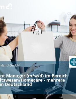 Key Account Manager (m/w/d) im Bereich Gesundheitswesen/Homecare - mehrere Regionen in Deutschland - Berlin Mitte