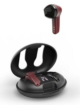 Hama Bluetooth-Kopfhörer In-Ear (Wireless Charging, 16 h Akku, ENC) wireless In-Ear-Kopfhörer (Echo Noise Cancellation (ENC), Freisprechfunktion, True Wireless, integrierte Steuerung für Anrufe und Musik, kompatibel mit Siri, Google Assistant, Siri,...