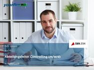 Abteilungsleiter Controlling (m/w/d) - Halle (Saale)