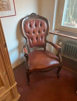 Antike Stuhl Polsterstuhl Sessel Thron Barock alt - Lindau (Bodensee) Zentrum