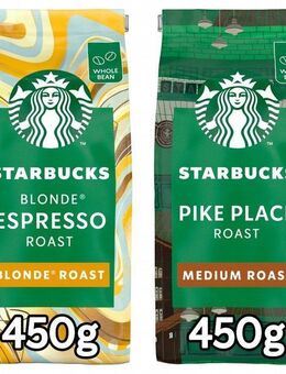 Starbucks Blonde Roast Espresso Bohnen 450g Starbucks Medium Roast Bohnen 450g - Wuppertal