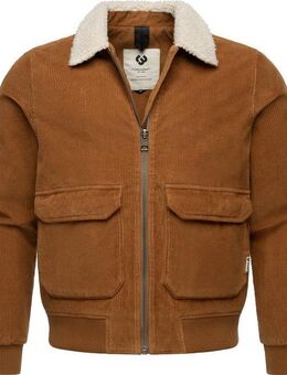 Ragwear Cordjacke Aviss Wasserdichte Herren Übergangsjacke aus Kord