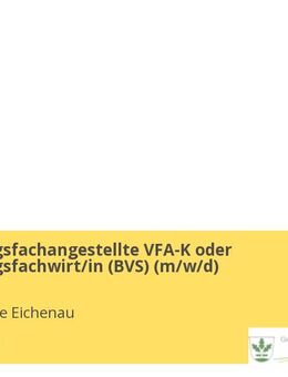 Verwaltungsfachangestellte VFA-K oder Verwaltungsfachwirt/in (BVS) (m/w/d) - Eichenau