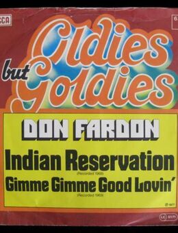 Don Fardon - Indian Reservation (Single) - Niddatal Zentrum