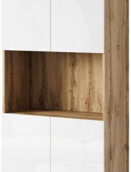 INOSIGN Aktenschrank Vera, Mehrzweckschrank mit LED-Beleuchtung Praktischer Stauraum mit flexibel einstellbaren Ablageböden