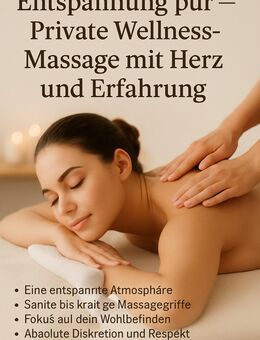 Entspannung pur – Private Wellness-Massage mit Herz und Erfahrung - Hildesheim