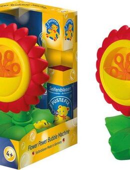 PUSTEFIX Seifenblasen Kanone Seifenblasen-Maschine - Sonnenblume
