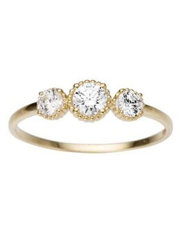 Firetti Goldring Schmuck Geschenk Gold 333 Damenring Goldring, mit Zirkonia (synth)