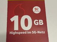 Vodafone Prepaid Simkarte mit 10,-€ Guthaben aktiviert - Göttingen