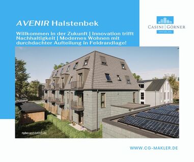AVENIR HALSTENBEK: Ökologische, nachhaltige + zukunftsorientierte Bauweise mit Nachhaltigkeitssiegel