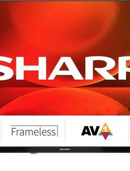 Sharp 1T-C32FHx LED-Fernseher (80 cm/32 Zoll, HD-ready, Android TV, Smart-TV, Frameless Android TV, 3X HDMI)