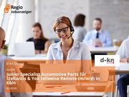 Junior Specialist Automotive Parts für Stellantis & You teilweise Remote (m/w/d) in Köln - Köln