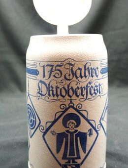 Bierkrug mit Zertifikat - limitierte Exemplare "175 Jahre Oktoberfest" - München