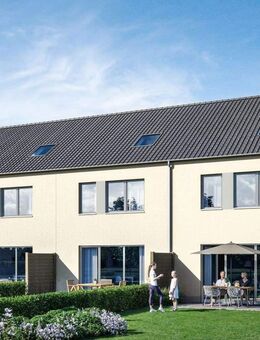 NEUBAU Reihenhaus - Neues Zuhause für die Familie, in energieeffizienter Massivbauweise - Ellgau