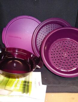 Tupperware Mikrowellen Dampfgarer 101 MicroGoumet lila - Kirchen (Sieg)