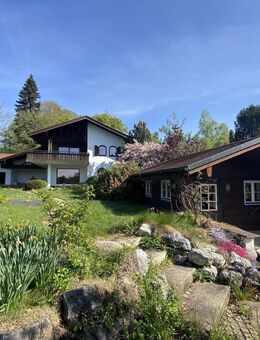 Idyllische Randlage mit unverbaubarem Blick, Alpenpanorama und Seenähe - Münsing