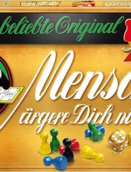 Schmidt Spiele Spiel GOLD Mensch ärgere Dich nicht® 110 Jahre, Made in Germany
