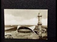 Ansichtskarte-Rostock-Warnemünde-Gaststätte Teepott und Leuchtturm. - Nörvenich