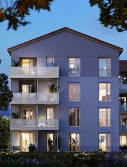 Schicke 3-Zi-Wohnung mit Ensuite-Wellnessbad und großem West-Balkon - München